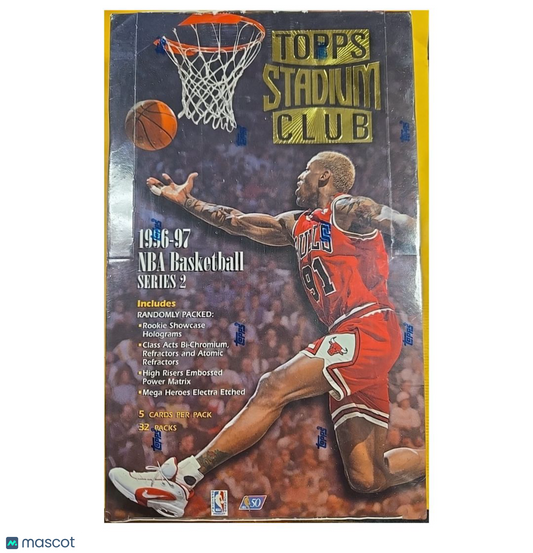 1996-97 Topps Stadium Club Basketball Series 2 Hobby Box