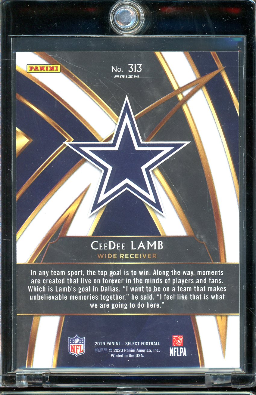 2019 Select Ceedee Lamb Xrc Rookie RC