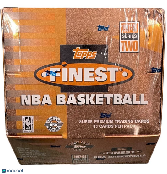 1997/98 Topps Finest Series 2 Basketball Hobby Box