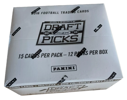 2016 Panini Prizm DP Football Cello Box