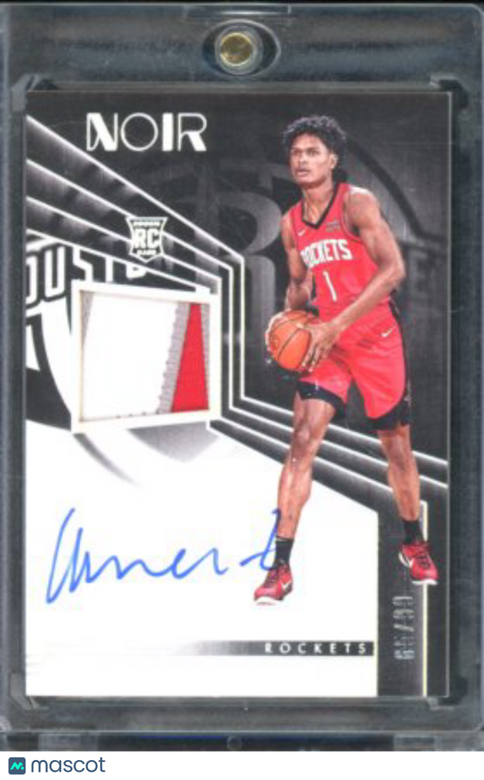 2023-24 Noir Amen Thompson Rookie Patch Auto /99