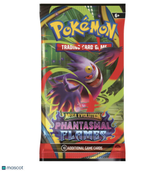 Pokemon Phantasmal Flames Booster Pack