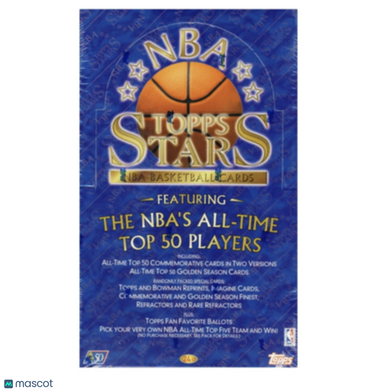 1996-97 Topps NBA Stars Basketball Hobby Box