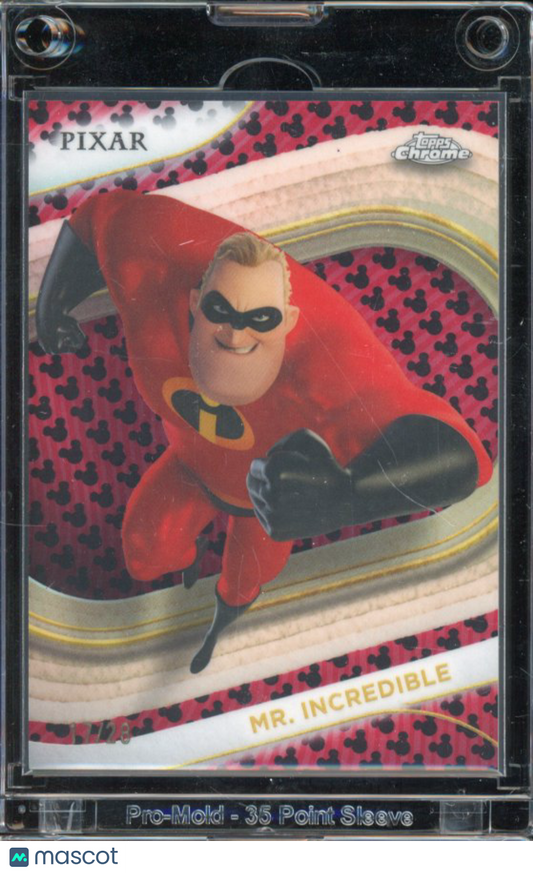 2025 Topps Chrome Mr. Incredible Mickey Print /28