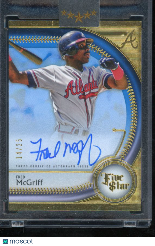 2025 Five Star Fred Mcgriff Auto /25