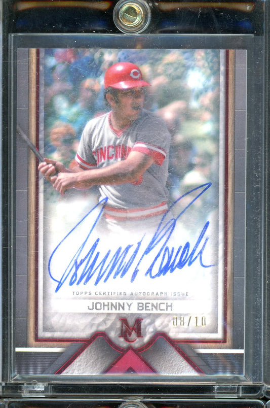 2023 Museum Collection Johnny Bench Auto /10