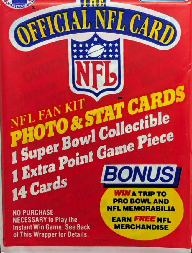 1989 Pro Set Football Series 1 Hobby Pack