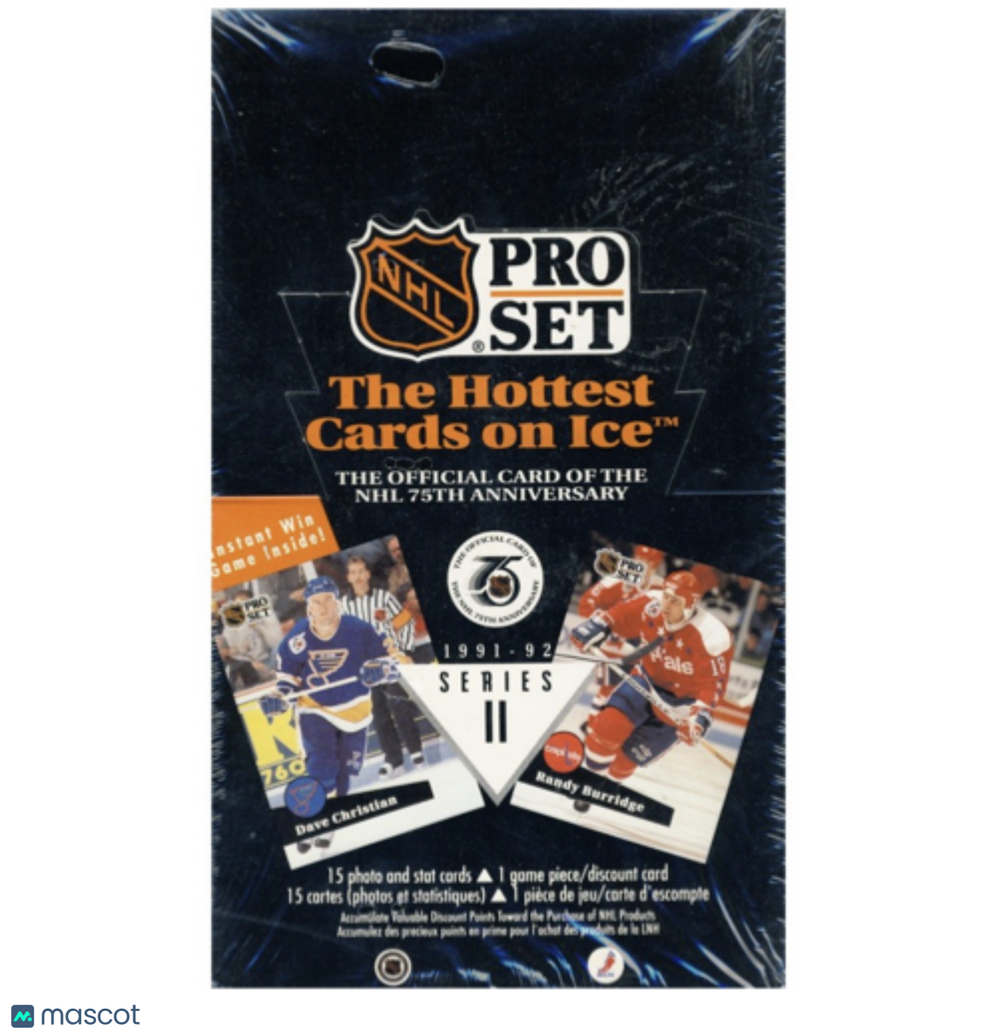 1991-92 NHL Pro Set Series 2 Box