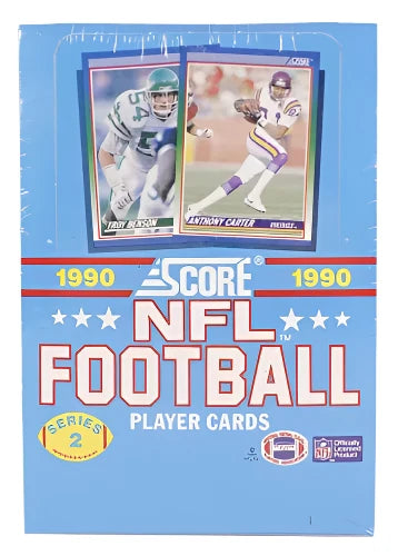 1990 Score Series 2 Football Hobby Box