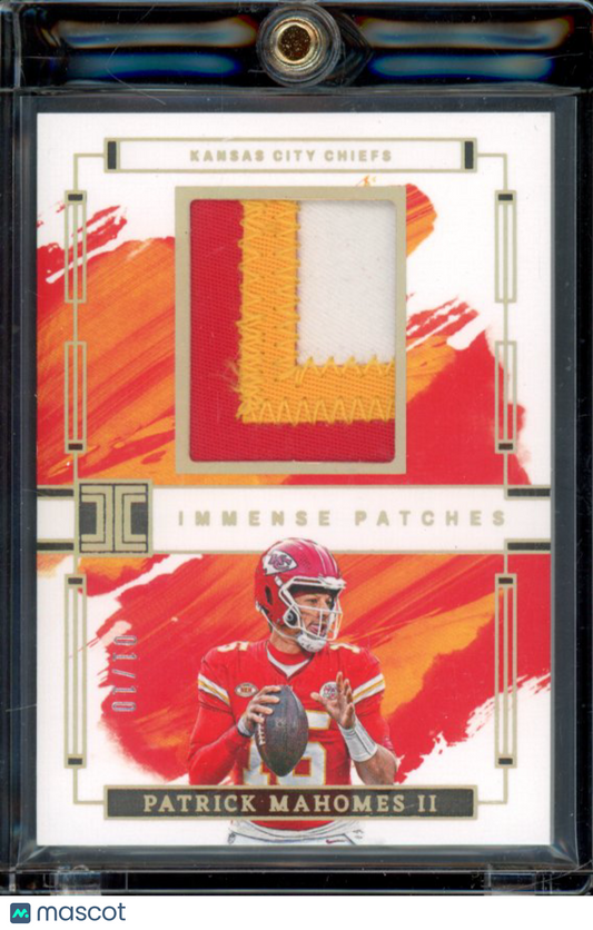2024 Impeccable Patrick Mahomes immense Patch 1/10