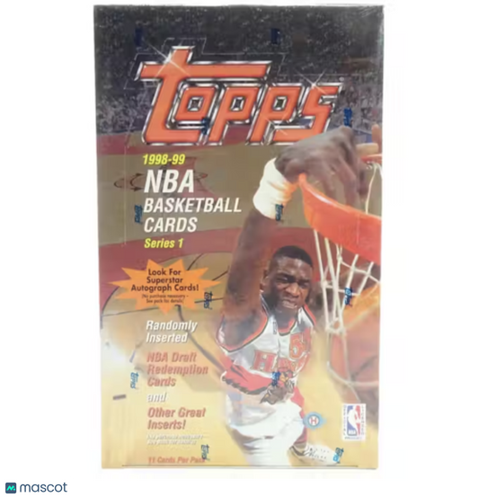 1998-99 Topps Series 1 Basketball Hobby Box