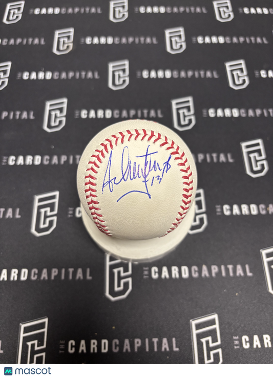Asdrubal Cabrera Signed Official Major League Baseball JSA
