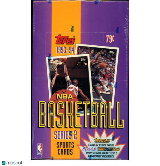1993-94 Topps Basketball Hobby Box