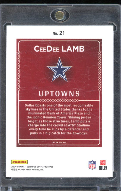 2024 Optic Ceedee Lamb Uptowns Case Hit