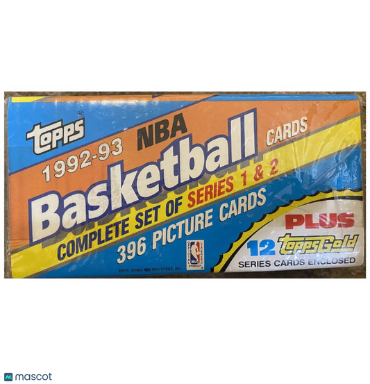 1992-93 Topps Basketball Complete Set Series 1 & 2