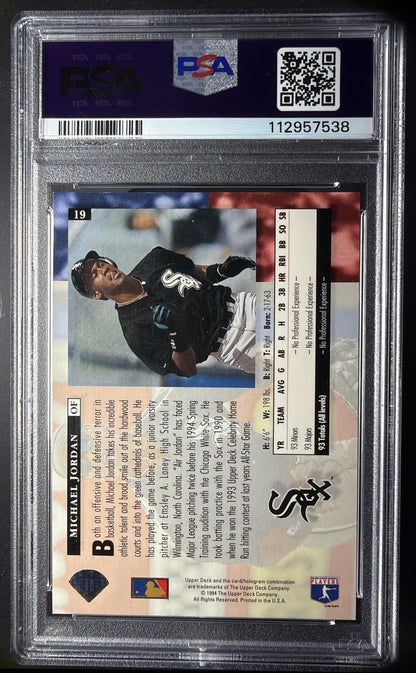 1994 Upper Deck Michael Jordan #19 RC PSA 9