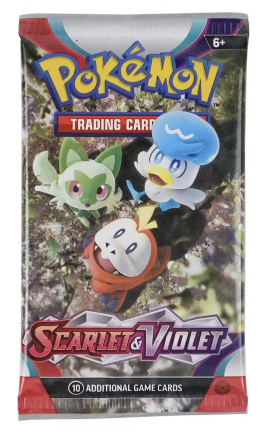 Pokemon Sleeved Booster Pack Scarlet & Violet