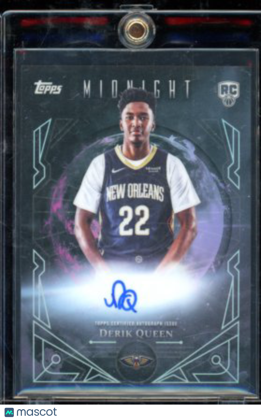 2025-26 Topps Midnight Derik Queen Rookie Auto
