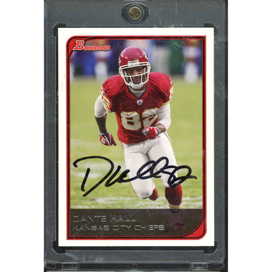 2006 Bowman Dante Hall #25 /125 IP Auto