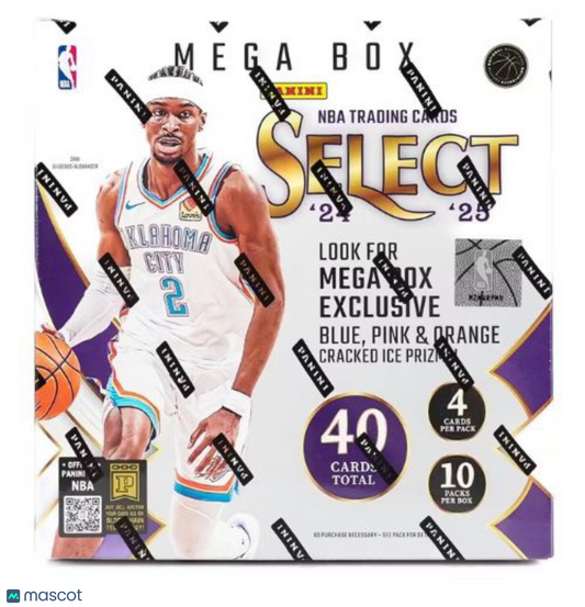 2024/25 Panini Select Basketball Mega Box