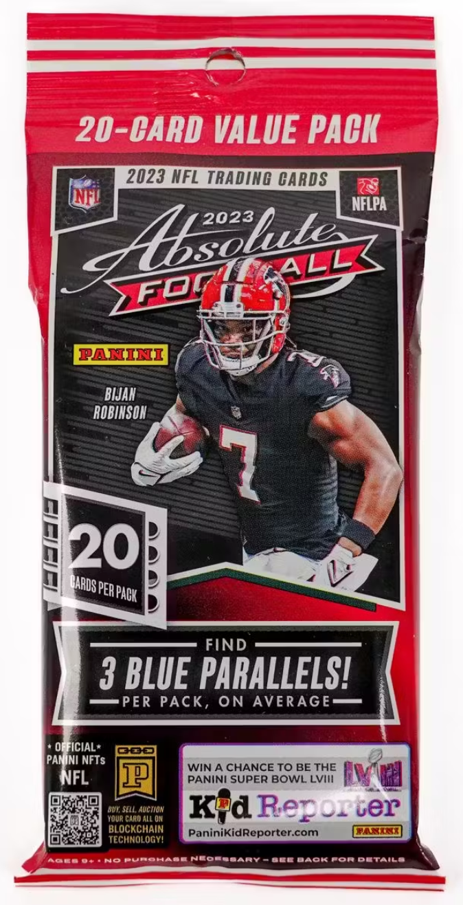 2023 Panini Absolute Football Fat Pack