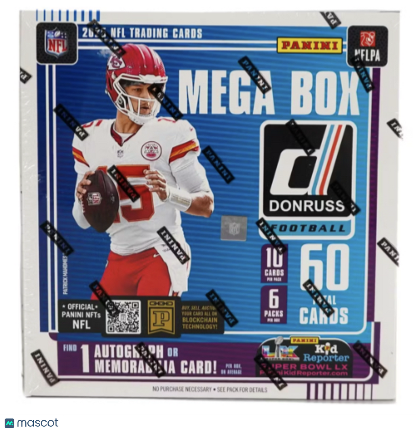 2025 Donruss Football Mega Box (Red Wave Parallels!)