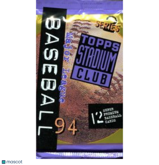 1994 Topps Stadium Club Series 2 Baseball Hobby Pack