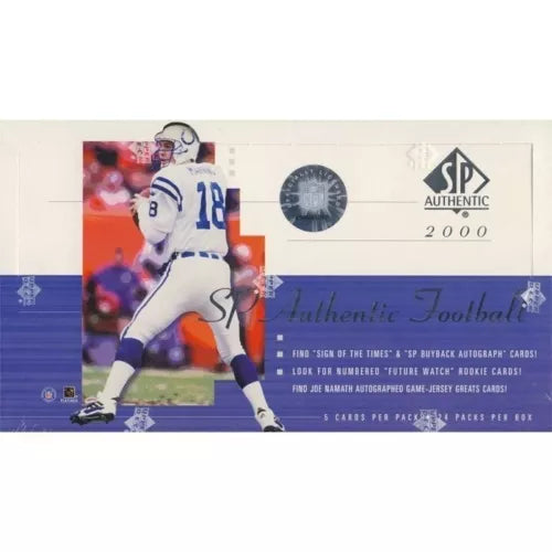 2000 SP Authentic Football Hobby Box