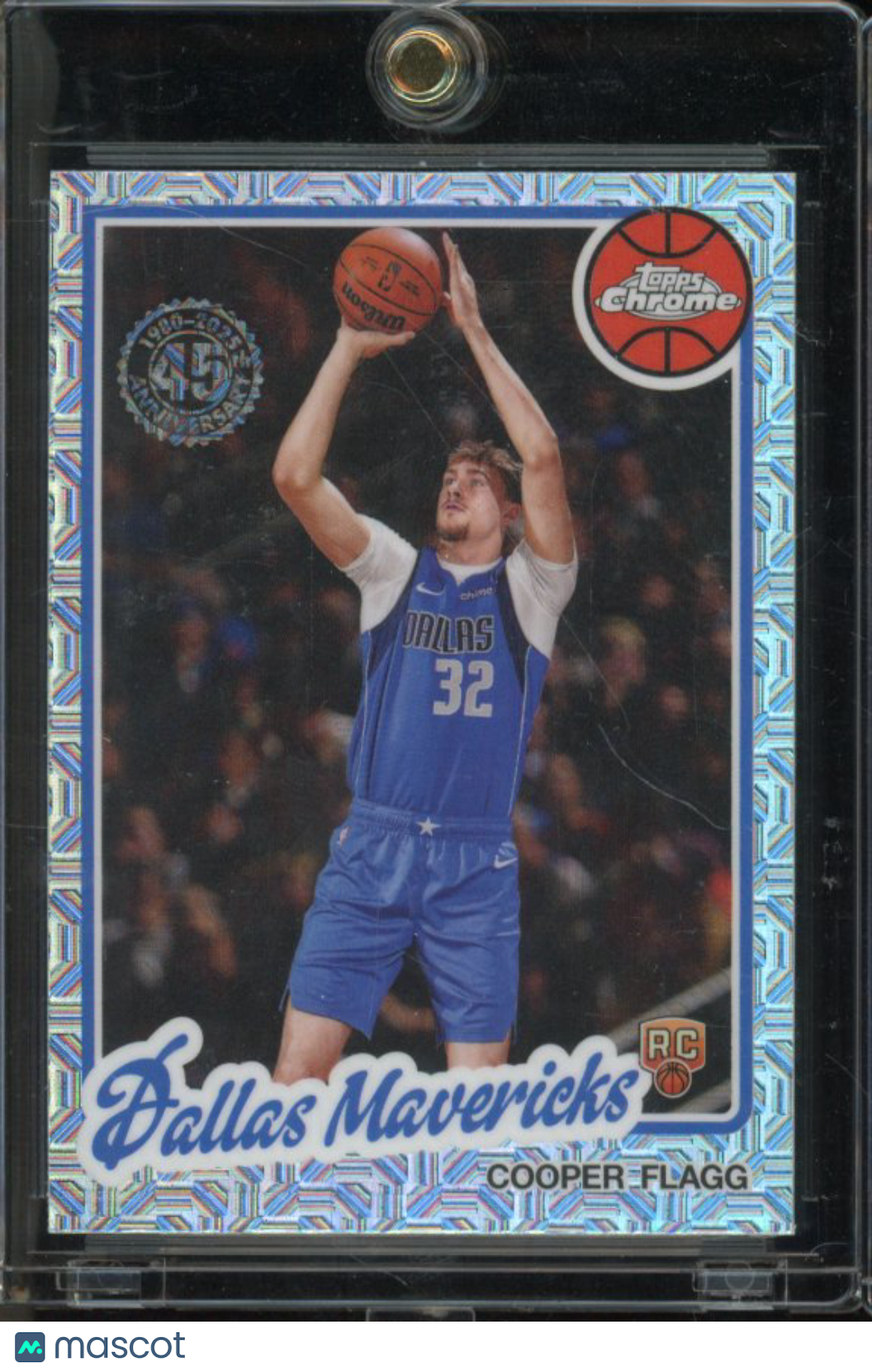 2025-26 Topps Chrome Cooper Flagg 45th Rookie