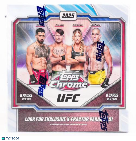 2025 Topps Chrome UFC Mega Box