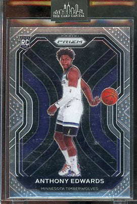 2020 Prizm Anthony Edwards #258 RC Wolves