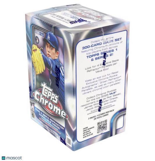 2025 Topps Chrome Baseball Blaster Box