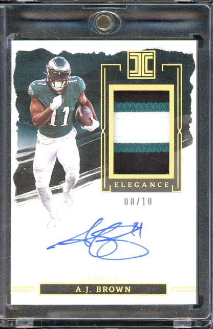 2023 Impeccable A.J. Brown Patch Auto /10