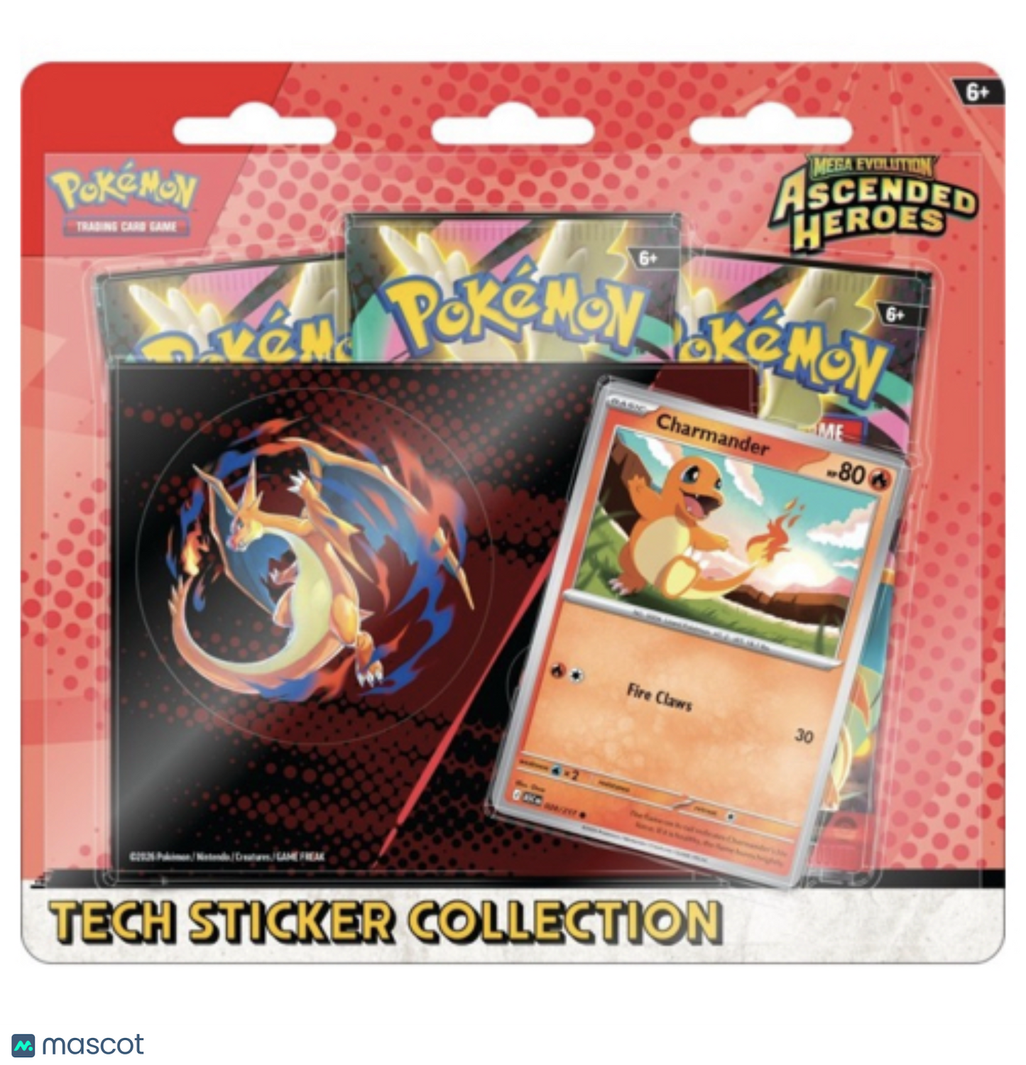 Mega Evolution ME2.5 Ascended Heroes Tech Sticker Collection Blister