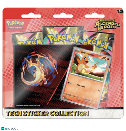 Mega Evolution ME2.5 Ascended Heroes Tech Sticker Collection Blister