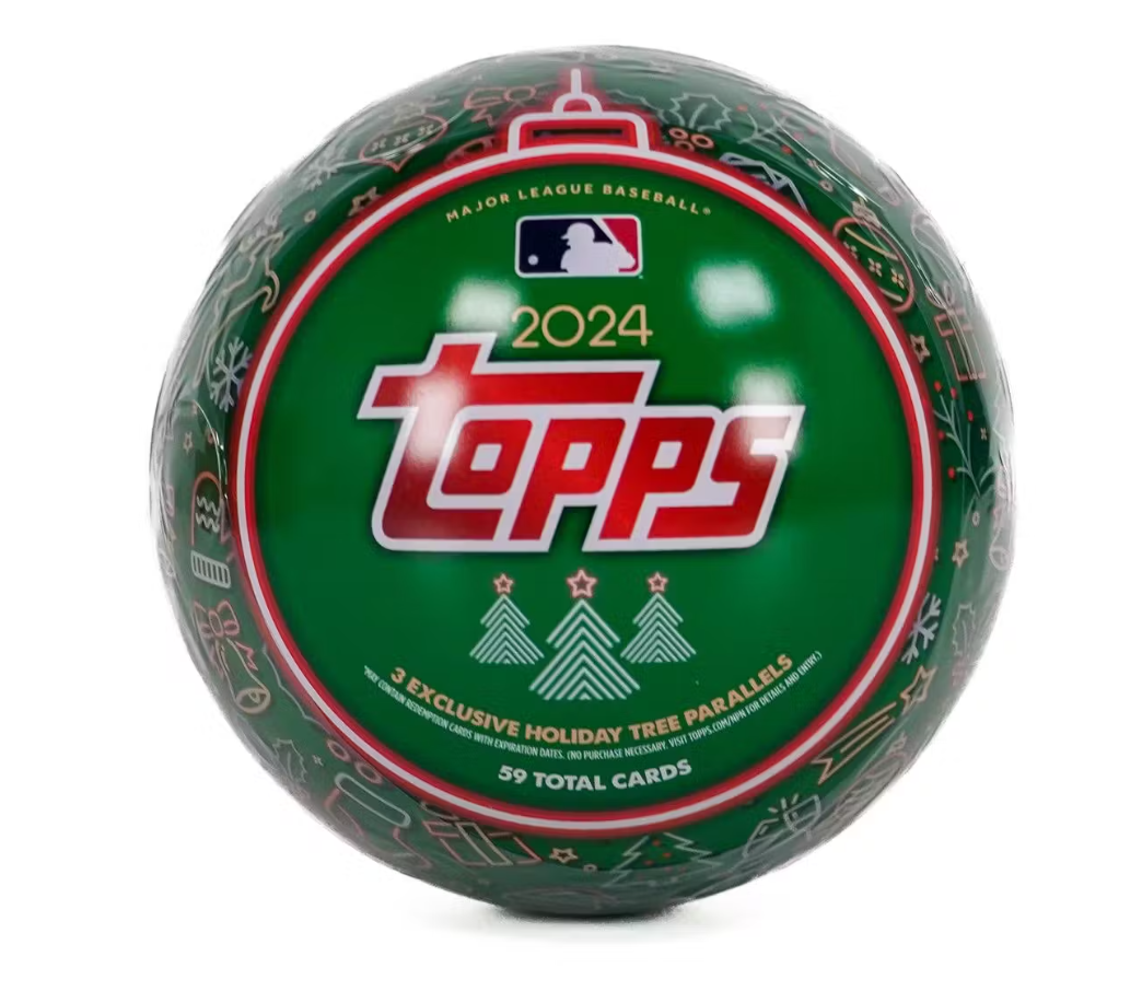 2024 Topps Holiday Baseball Tin