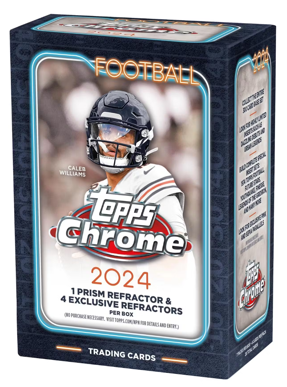 2024 Topps Chrome Football Blaster Box