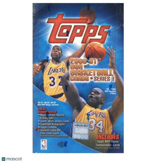 2000-01 Topps Series 1 Basketball Hobby Box