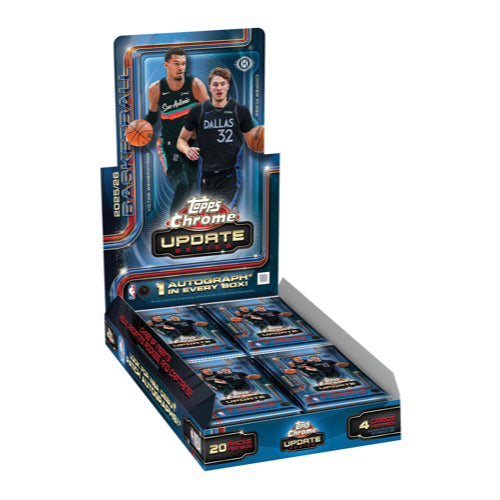 2025-26 Topps Chrome Update Series Basketball Hobby Box