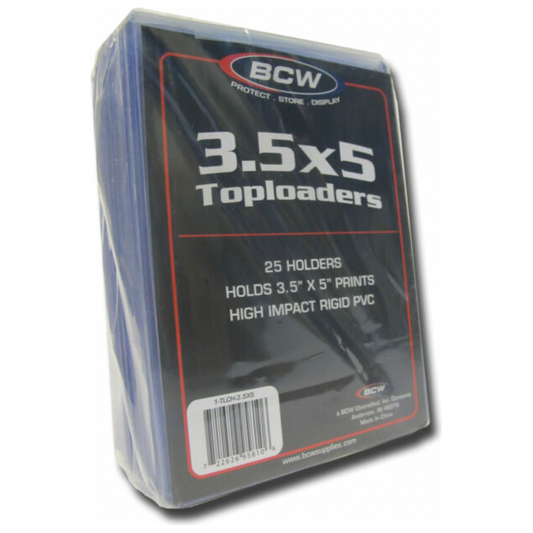 BCW 3x5 Toploaders