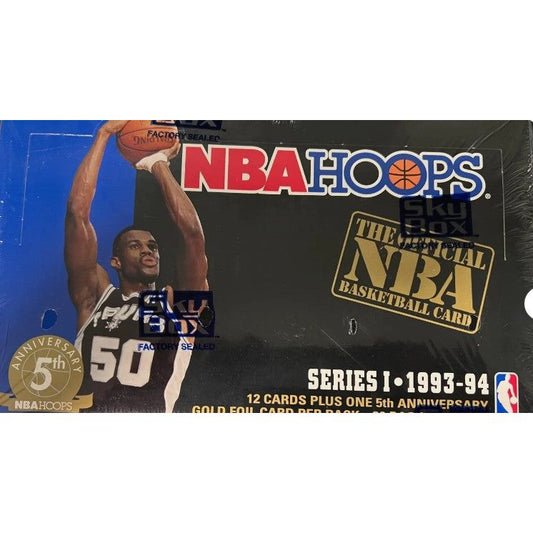 1993/94 Skybox NBA Hoops Series 1 Basketball Hobby Box