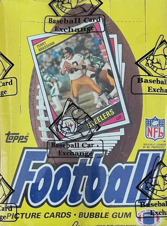 1984 Topps Football Sealed Wax Box BBCE Certified