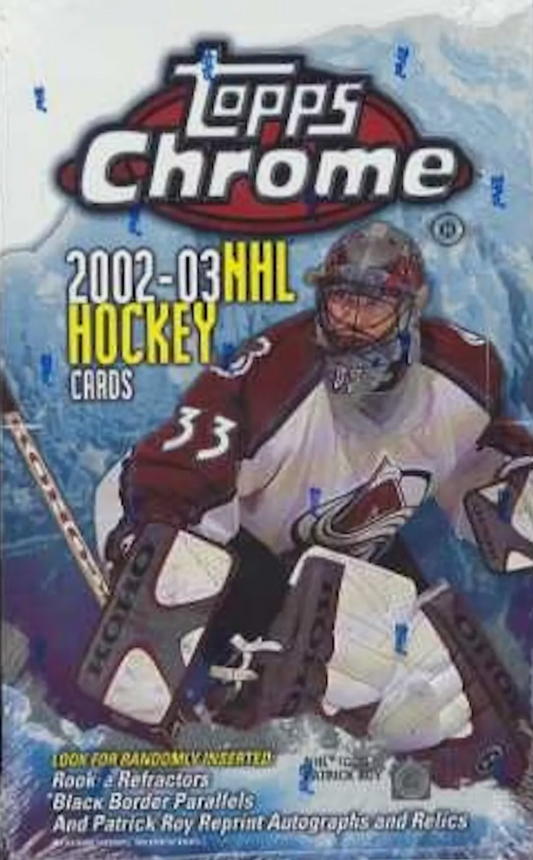 2002-03 Topps Chrome Hockey Hobby Box