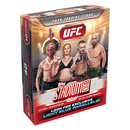 PRE ORDER 2026 Topps Stadium Club UFC Mega Box