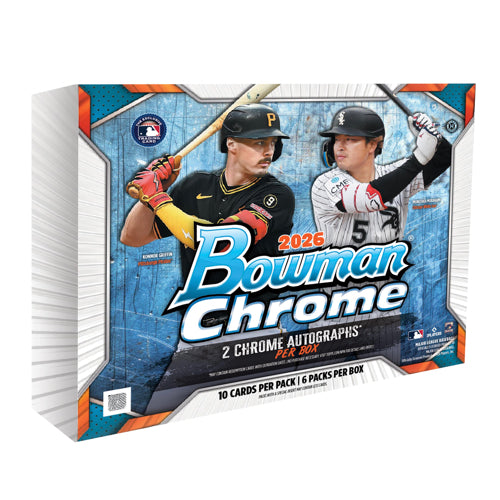 PRE ORDER 2026 Bowman Chrome Baseball Hobby Box