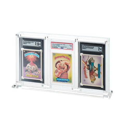 Fanatics 3 Slot Vertical Acrylic Display For Graded Cards