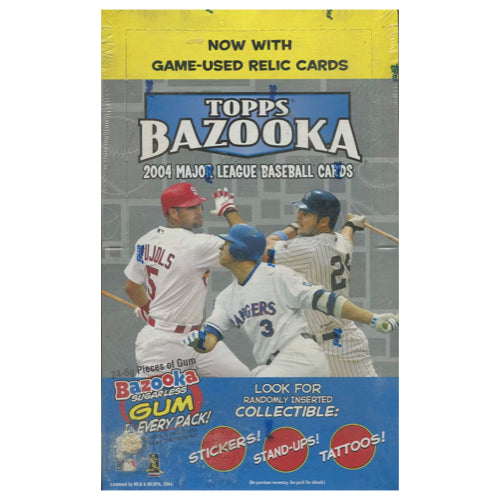 2004 Topps Bazooka Baseball Hobby Box