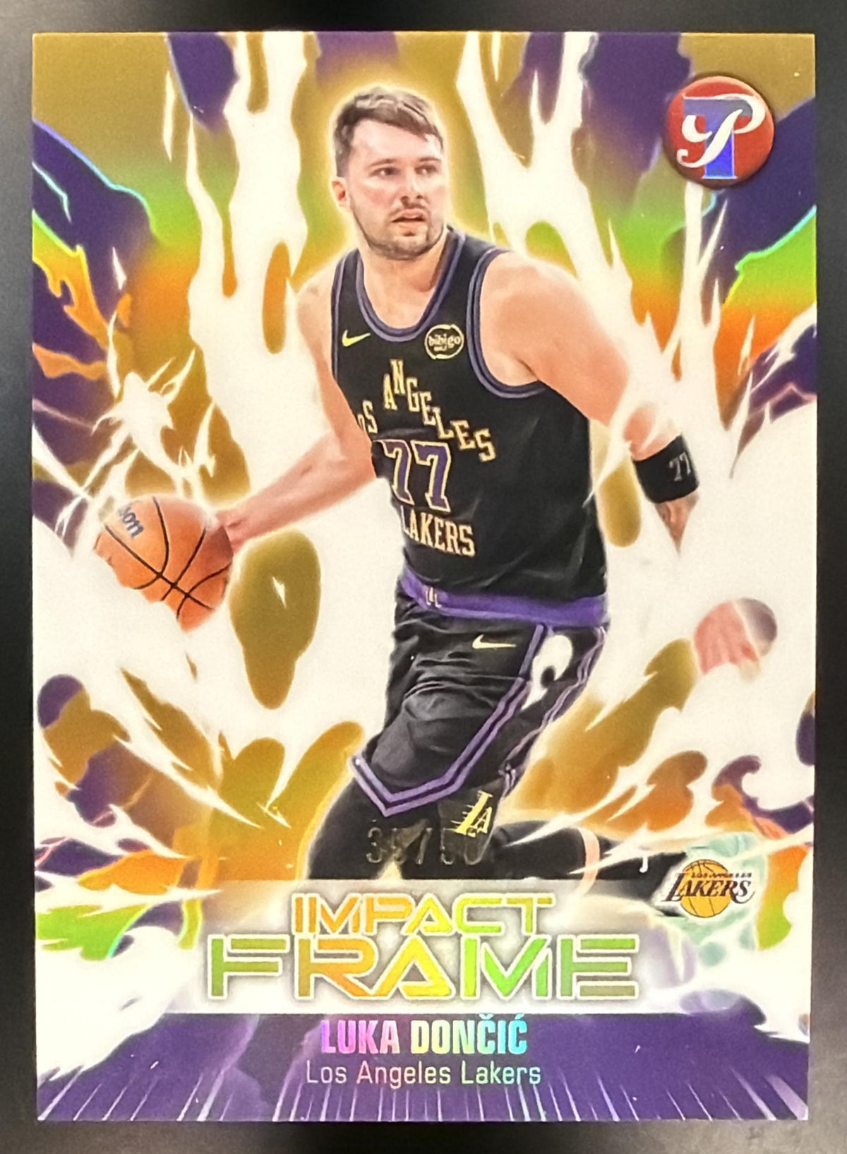 2025-26 Topps Pristine Luka Doncic #IF-8 Impact Frame