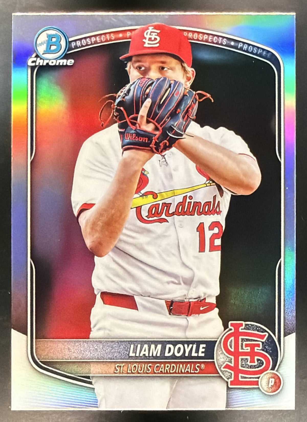 2025 Bowman Draft Liam Doyle #BDC-12 Chrome Image Variation Prospect SSP