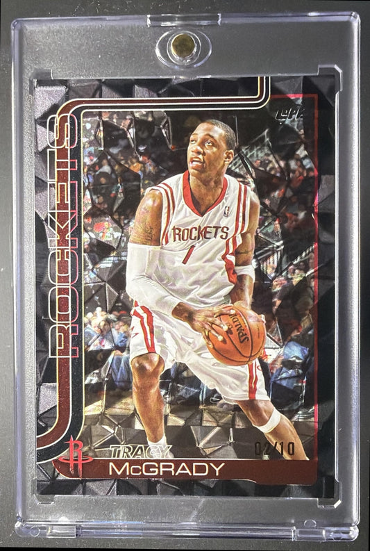 2025-26 Topps Tracy McGrady #263 Black Diamante 2/10